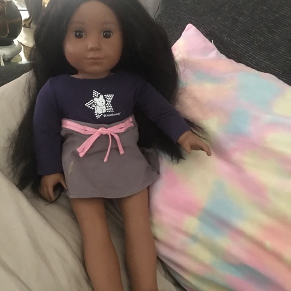 American girl doll Kaya with box and a Ag hair adornments - Picture 5 of 6